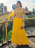 Yellow Multi Embroidery Festive Palazzo Choli And Dupatta Set