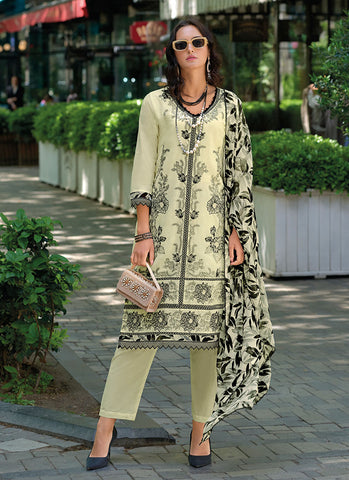 Light Green Embroidery Traditional Salwar Kameez Suit