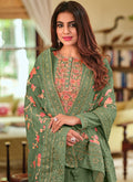 Olive Green Palazzo Suit In Germany Australia