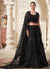 Black Sequence Embroidery Traditional Style Lehenga Choli