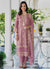 Pink Embroidery Traditional Pant Style Suit