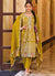 Mustard Yellow Multi Embroidered Traditional Salwar Suit