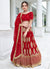 Red Sequence Embroidery Lehenga Choli