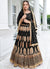 Black Sequence Embroidery Lehenga Choli