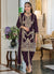 Deep Purple Traditional Dhoti Suit