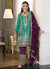 Turquoise Multi Embroidery Pakistani Suit