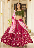 Shop Lehengas In USA, UK, Canada, Germany, Mauritius, Singapore With Free Shipping Worldwide.