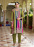 Green Multi Embroidery Designer Anarkali Dhoti Pant Suit