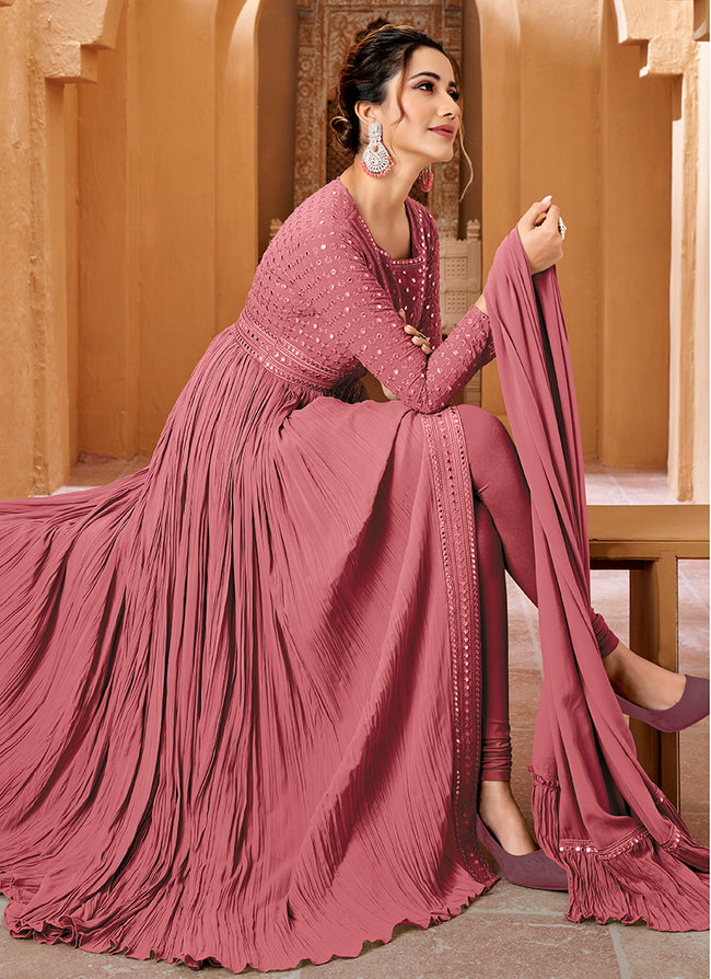 Buy Pink Dresses & Gowns for Women by KEDAR FAB Online | Ajio.com