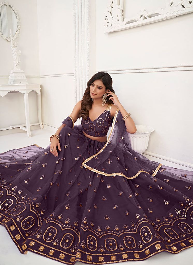 Shop Wedding Lehenga In USA, UK, Canada, Germany, Mauritius, Singapore With Free Shipping Worldwide.