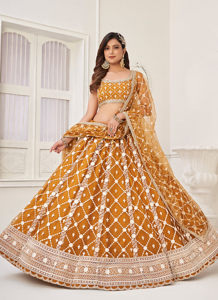 Shop Indian Lehenga In USA, UK, Canada, Germany, Mauritius, Singapore With Free Shipping Worldwide.