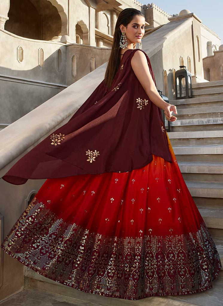 Shop Wedding Lehenga In USA, UK, Canada, Germany, Mauritius, Singapore With Free Shipping Worldwide.