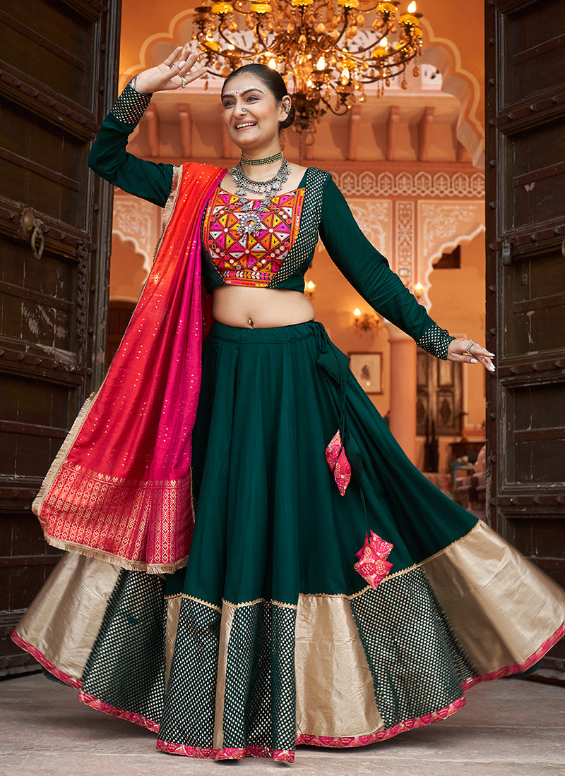 Shop Navratri Chaniya Choli In USA, UK, Canada, Germany, Mauritius, Singapore With Free Shipping Worldwide.