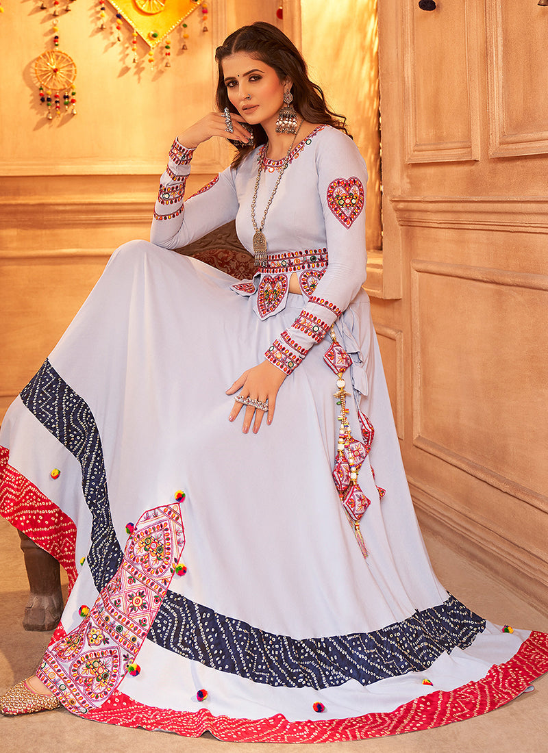Shop Latest Navratri Lehenga Online Free Shipping In USA, UK, Canada, Germany, Mauritius, Singapore With Free Shipping Worldwide.