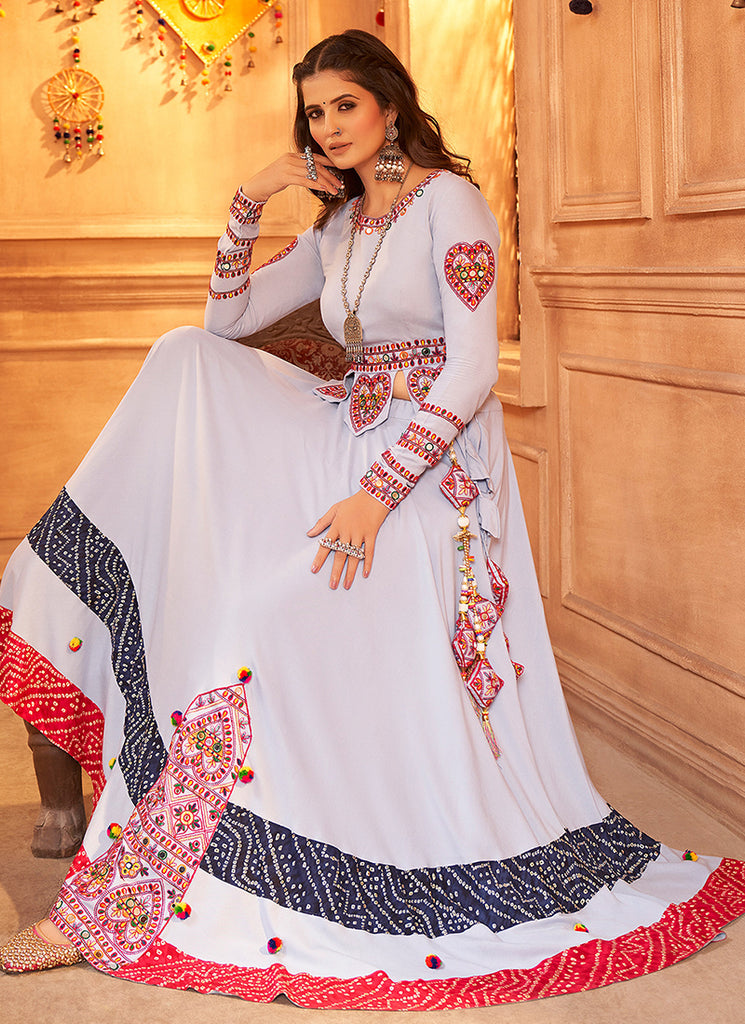 Shop Latest Navratri Lehenga Online Free Shipping In USA, UK, Canada, Germany, Mauritius, Singapore With Free Shipping Worldwide.