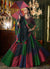 Navy Blue Multicolored Kutchi Embroidered Rajwadi Chaniya Choli