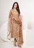 Brown Sequence Embroidery Festive Salwar Suit