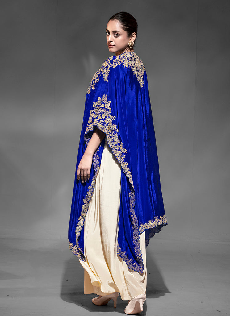 Buy Draped Skirt Set In UK