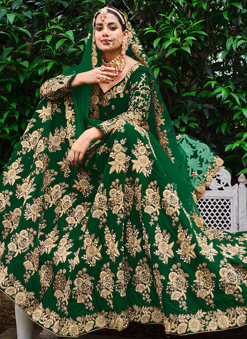 Shop Designer Lehenga In USA, UK, Canada, Germany, Mauritius, Singapore With Free Shipping Worldwide.