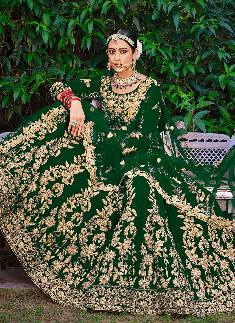 Shop Designer Lehenga In USA, UK, Canada, Germany, Mauritius, Singapore With Free Shipping Worldwide.