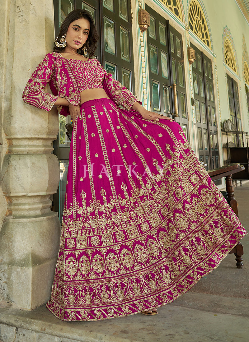 Pink Lehenga Choli

