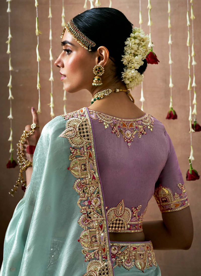 Buy Tissue Silk Saree In USA UK Canada
