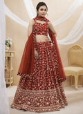 Shop Wedding Lehenga In USA, UK, Canada, Germany, Mauritius, Singapore With Free Shipping Worldwide.