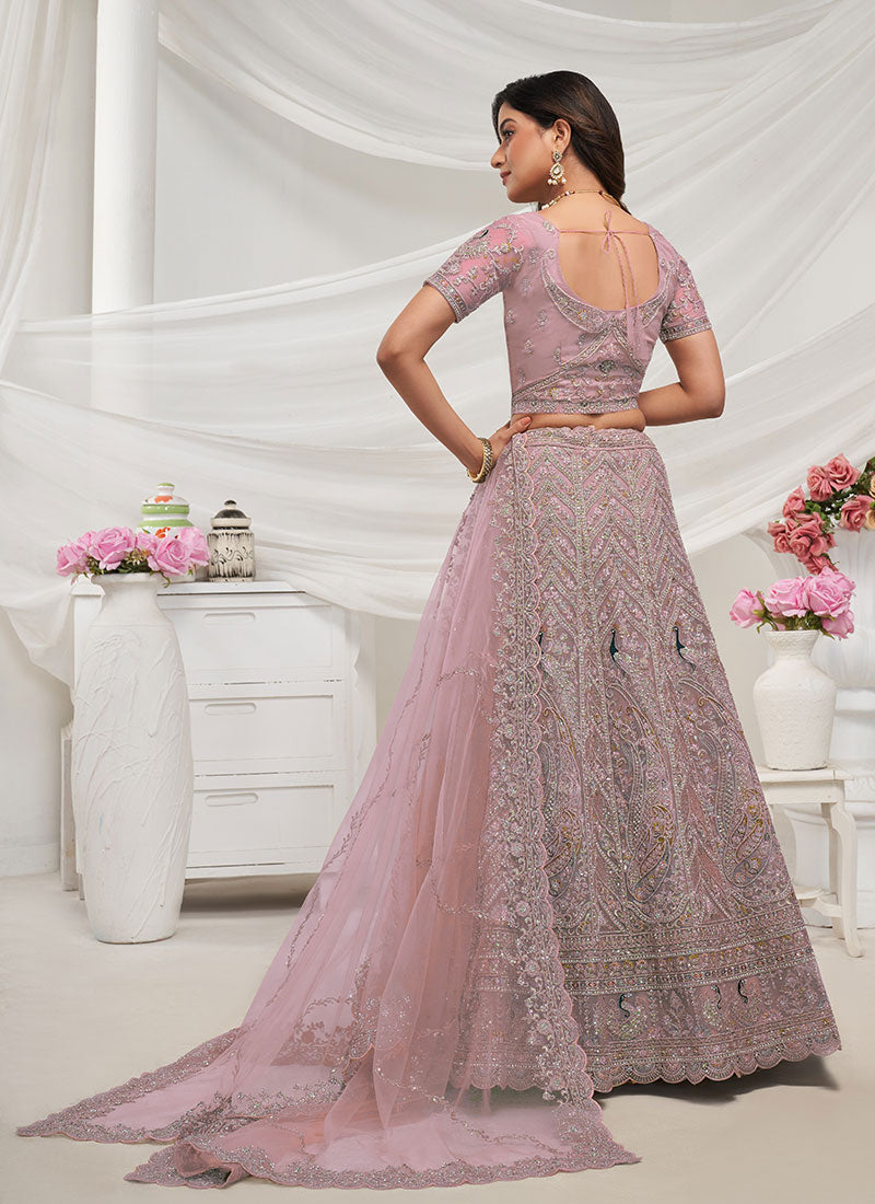 Shop Designer Bollywood Lehenga With Free Shipping In UK, USA, France.