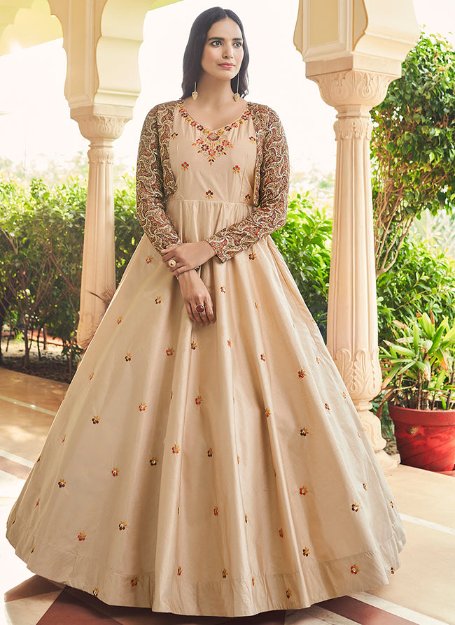 Offwhite Color Designer Jacket Lehenga | Pakistani bridal dresses, Walima  dress, Bridal dress design