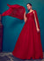 Red Sequence Designer Gown In USA