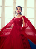 Red Sequence Designer Gown In USA Australia