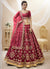 Maroon Mirror Embroidery Traditional Lehenga Choli