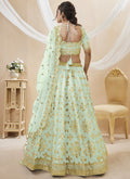 Light Green Lehenga Choli In USA Australia