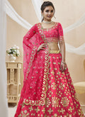 Pink Mirror Lehenga Choli In USA