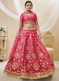 Pink Mirror Lehenga Choli In USA UK