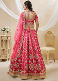 Pink Mirror Lehenga Choli In USA Australia