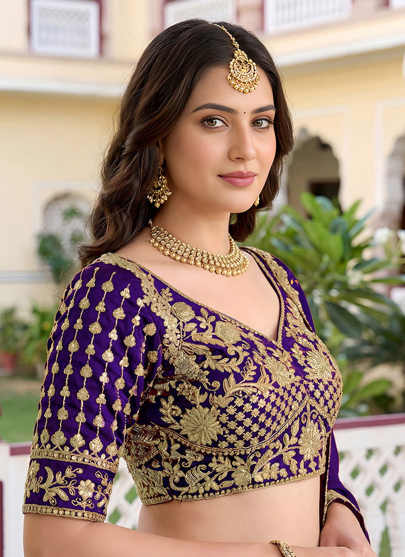 Buy Partywear Lehenga Choli In USA