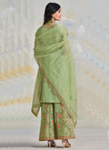 Green Wedding Palazzo Suit In USA California