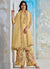 Yellow Wedding Palazzo Suit In USA