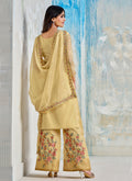 Yellow Wedding Palazzo Suit In USA Canada