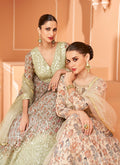 Beige Anarkali Suit In USA Fiji