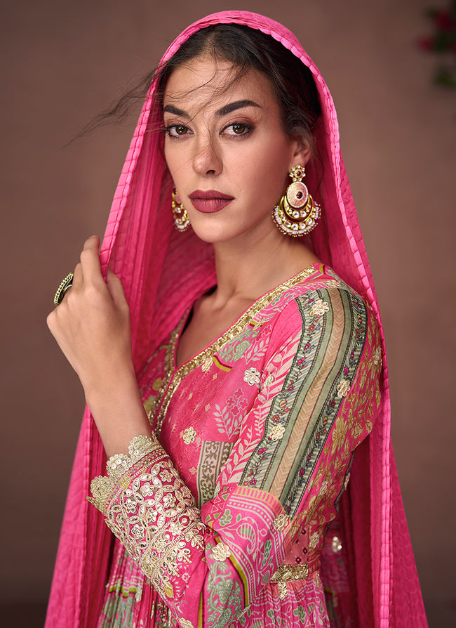 Model on the ramp at India International Jewellery Week on last day Photo