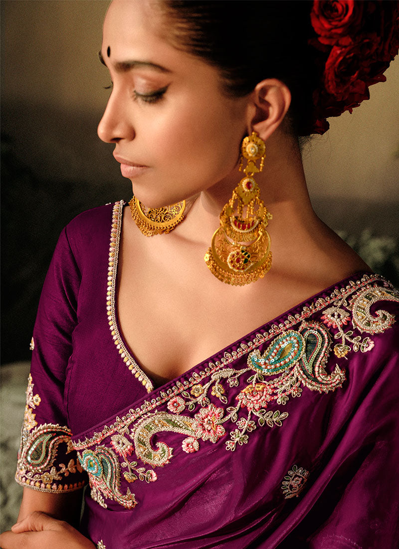 Buy Wedding Silk Saree