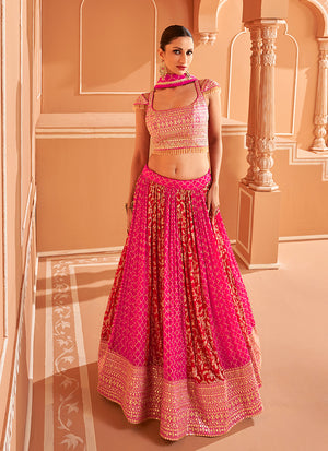 Velvet Lehenga