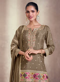 Buy Sharara Style Suit