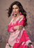 Pink Multicoloured Sequence Embroidery Indo Western Palazzo