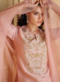 Buy Pink Sharara Suit In Philadelphia