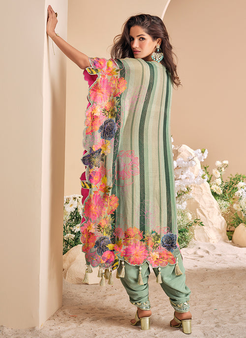 Buy Poncho Style Pant Suit 