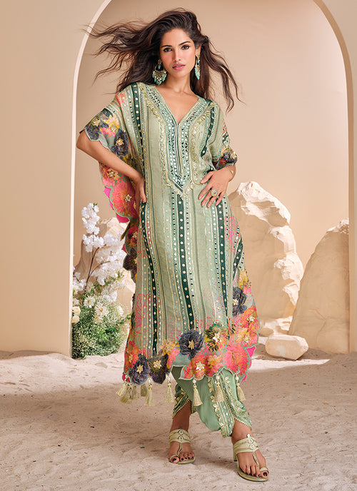 Buy Poncho Style Pant Suit In USA