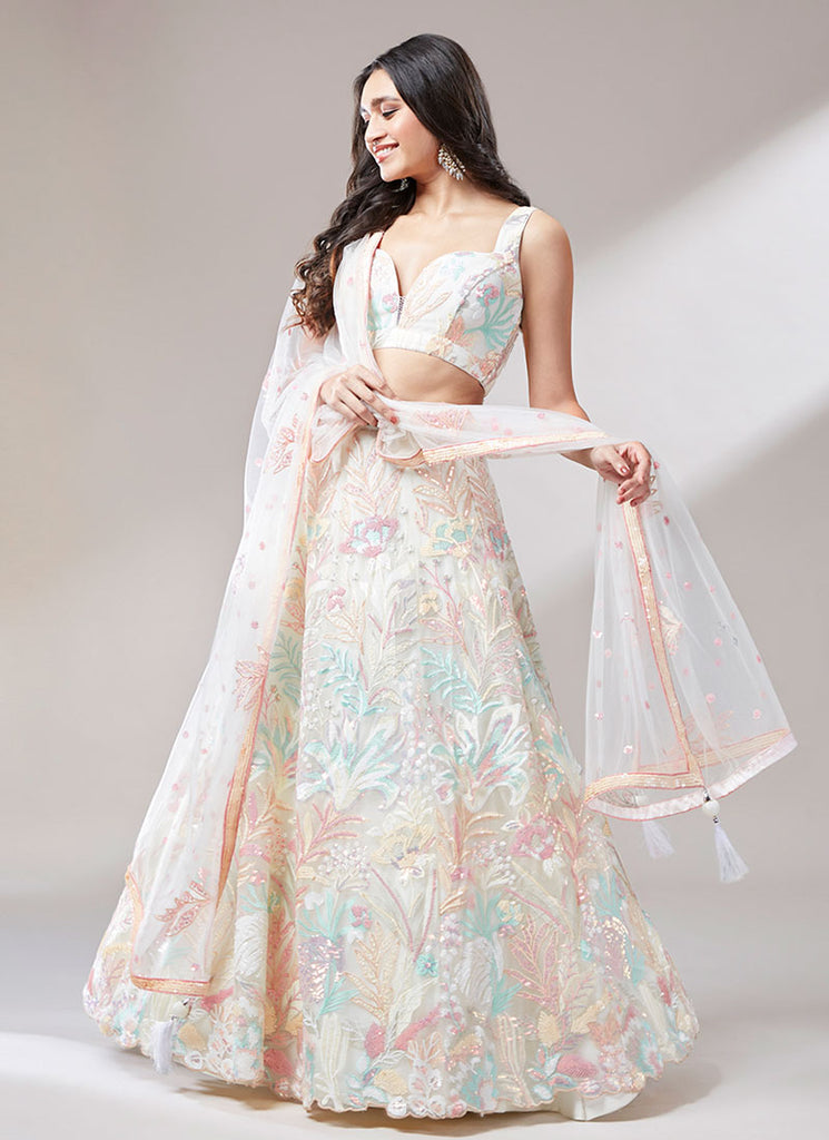 Shop Wedding Lehenga Choli In USA, UK, Canada, Germany, Mauritius, Singapore With Free Shipping Worldwide.